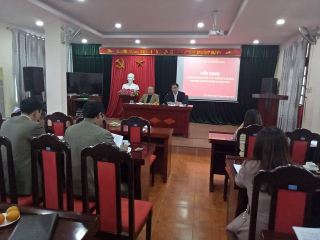 Trung tâm Y tế huyện Phú Xuyên tổng kết công tác xây dựng Đảng năm 2019