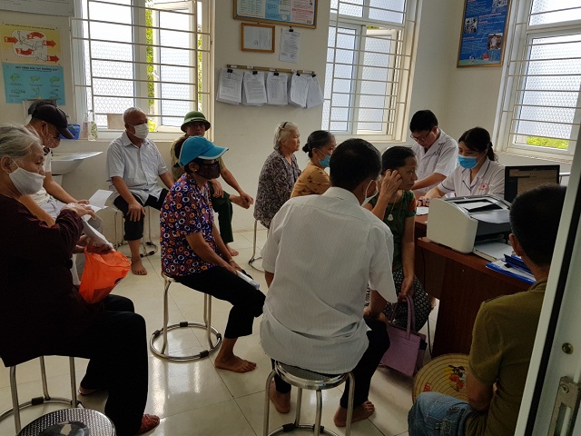 Trạm Y tế xã Nam Tiến trong công tác khám chữa bệnh cho nhân dân